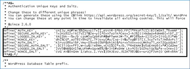wordpress-security-keys
